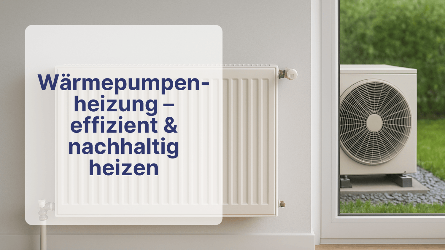 Wärmepumpenheizung – effizient & nachhaltig heizen | Sollero - Sollero