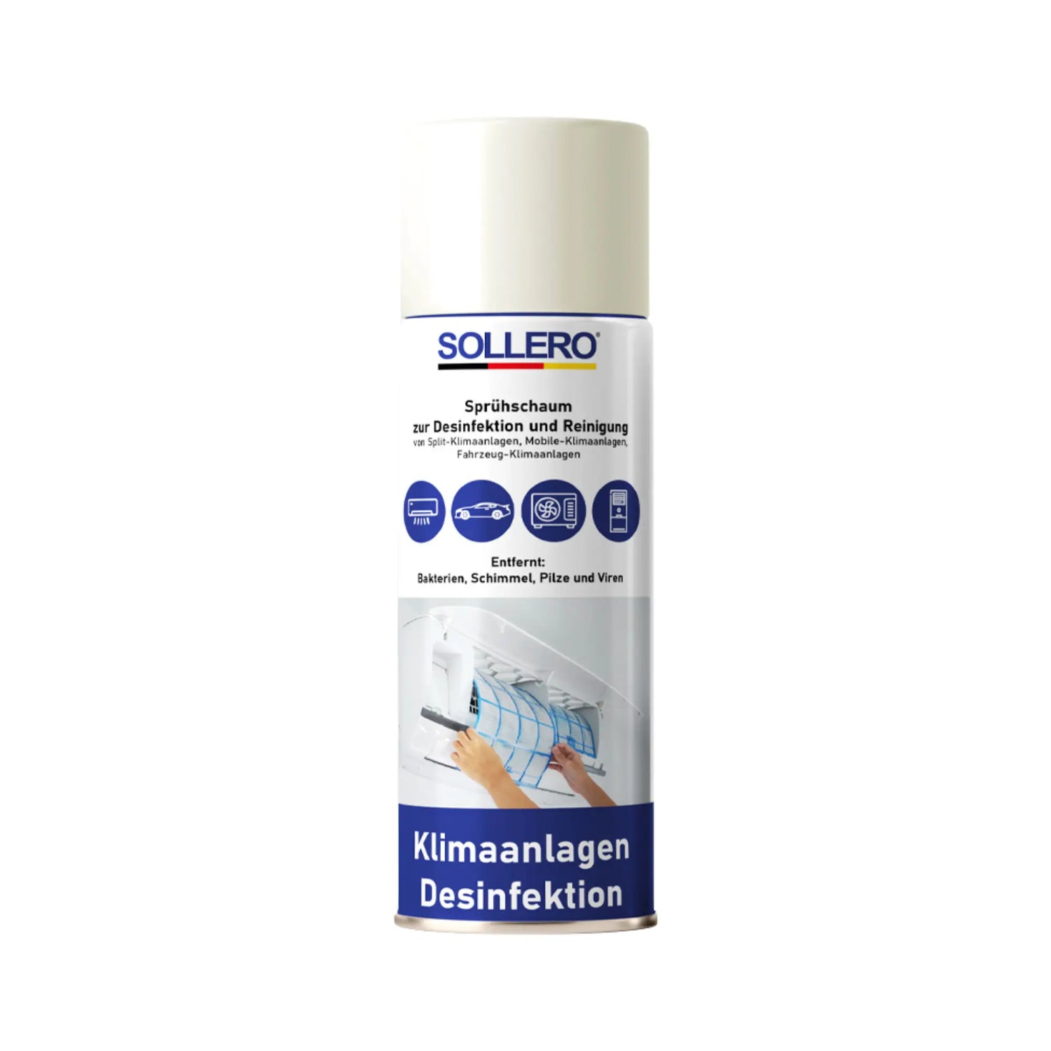 Sollero Klimaanlage Reiniger und Desinfektion 500ml-Sollero