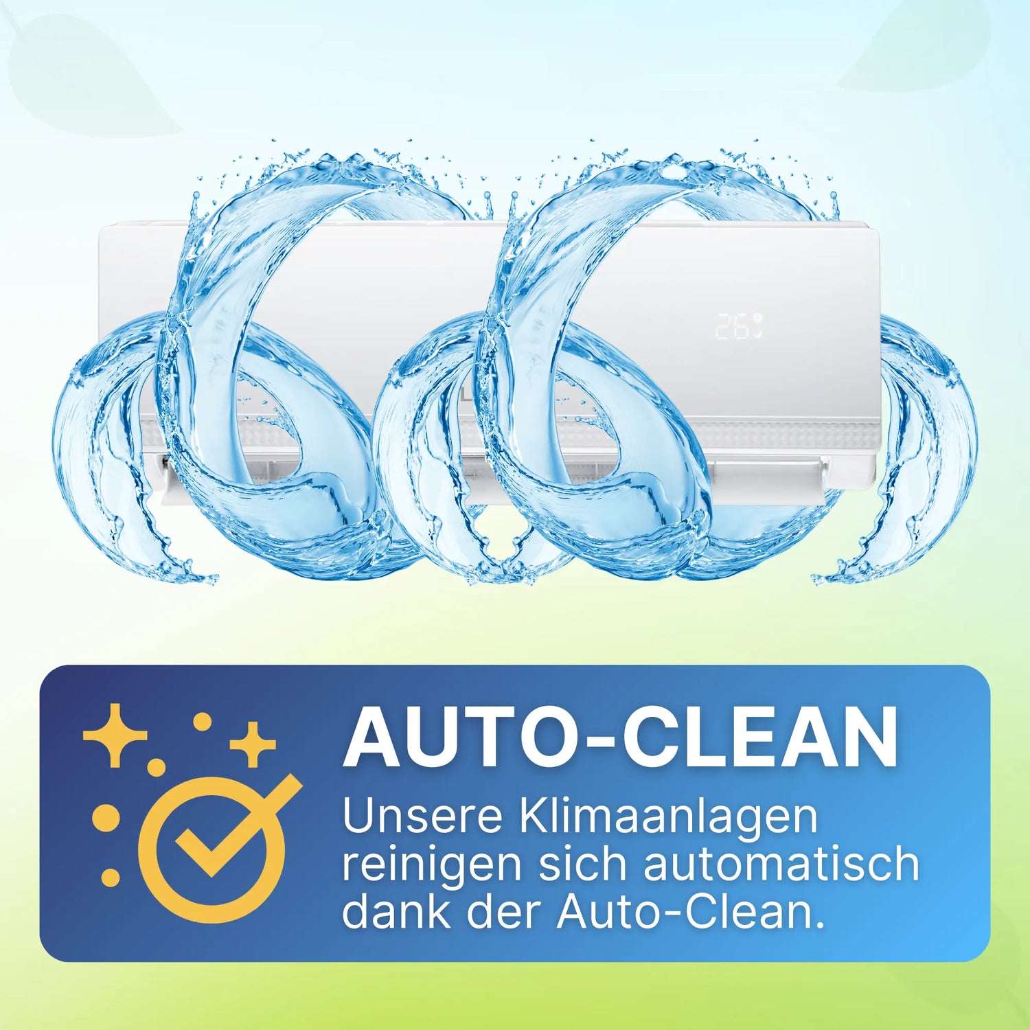 Sollero Quick-Connect Split-Klimaanlage | 3,4kW mit Montageset-Sollero