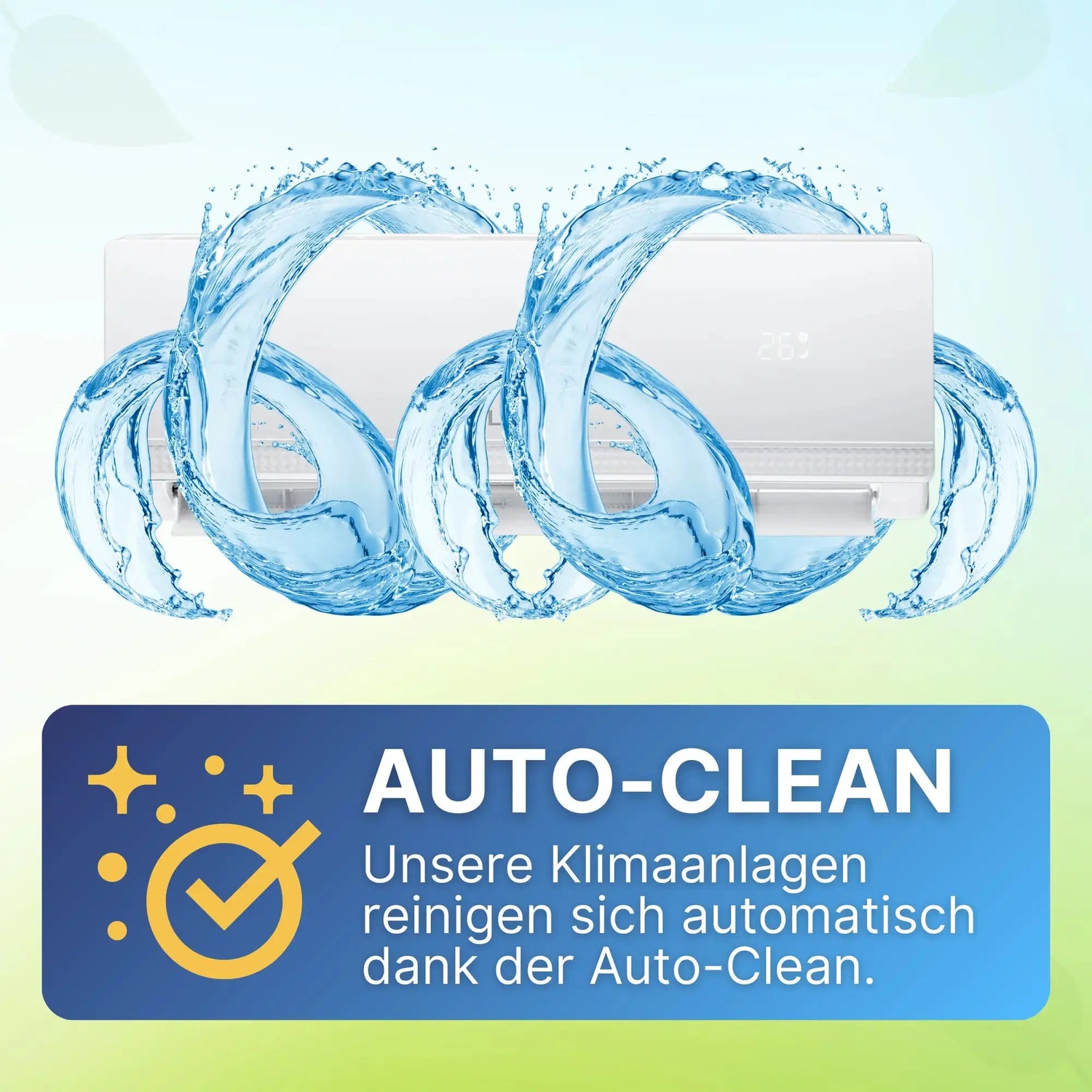 Sollero Split-Klimaanlage | 6,8kW mit Montageset-Sollero