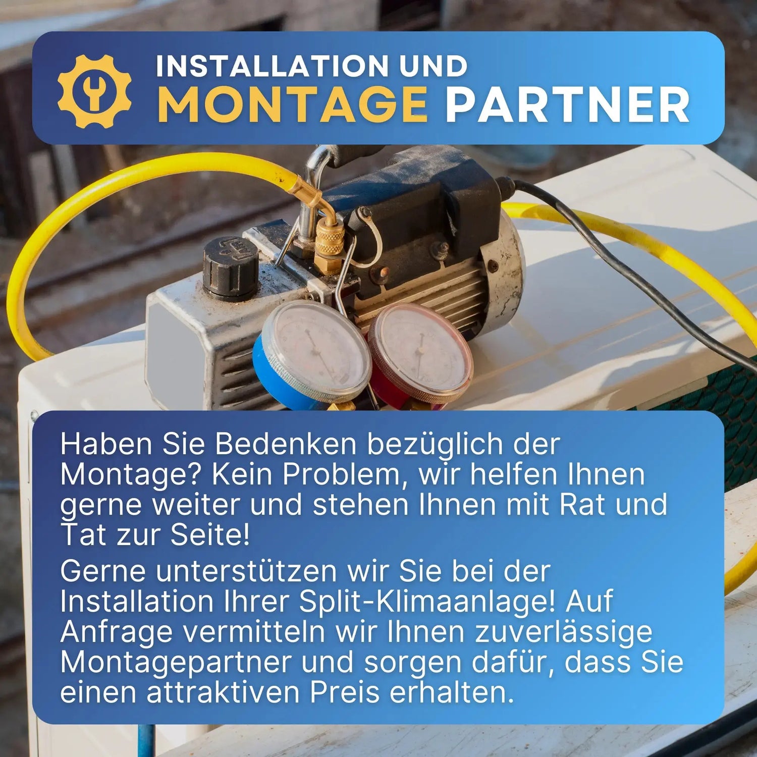 Sollero Split-Klimaanlage | 6,8kW mit Montageset-Sollero