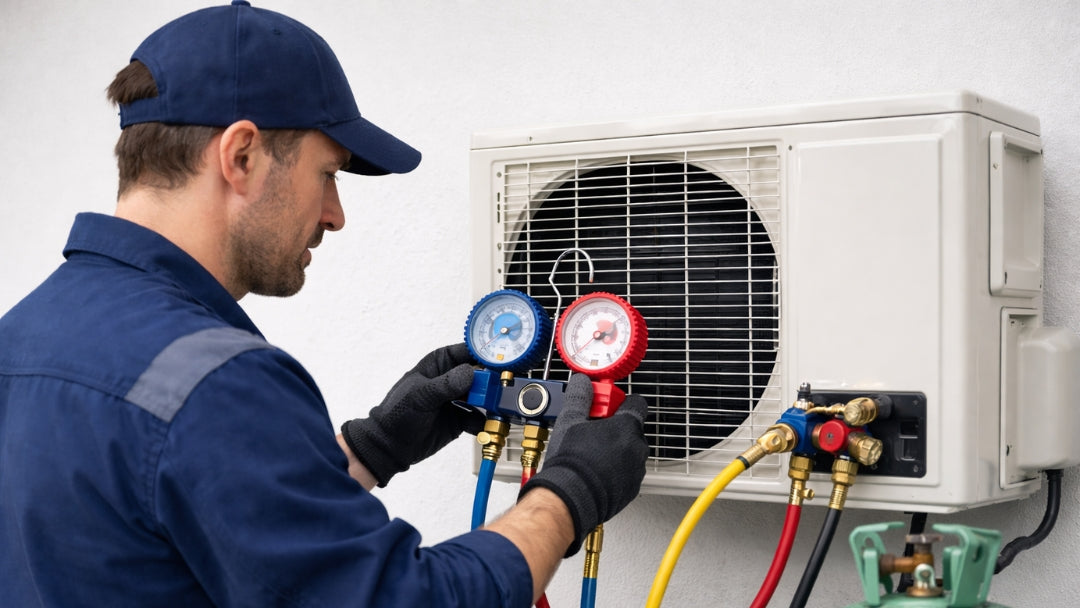 Split Klimaanlage befüllen