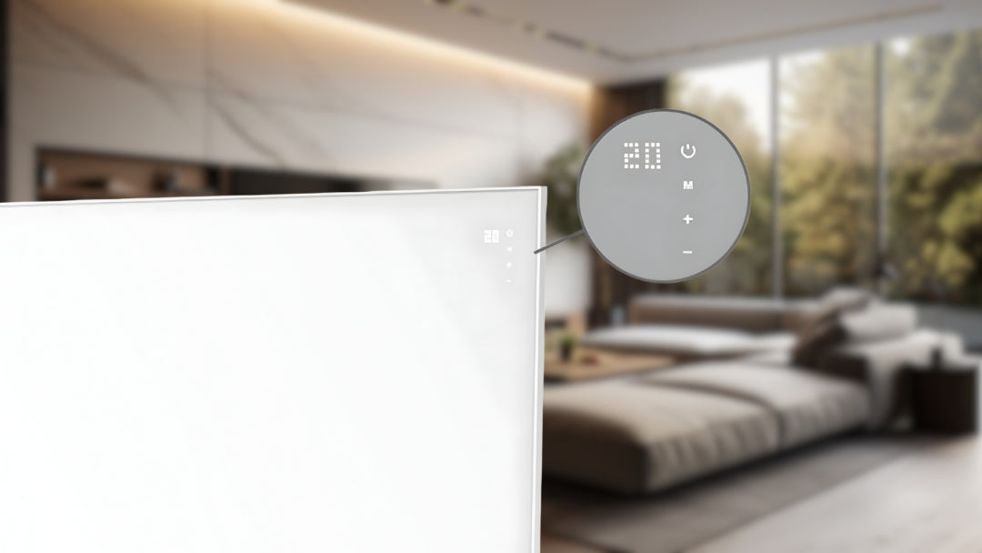 Welche Temperatur sollte man bei einer Infrarotheizung einstellen?