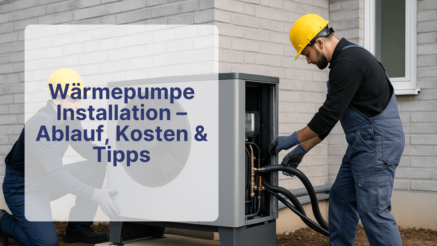 Wärmepumpe Installation – Ablauf, Kosten & Tipps | Sollero - Sollero