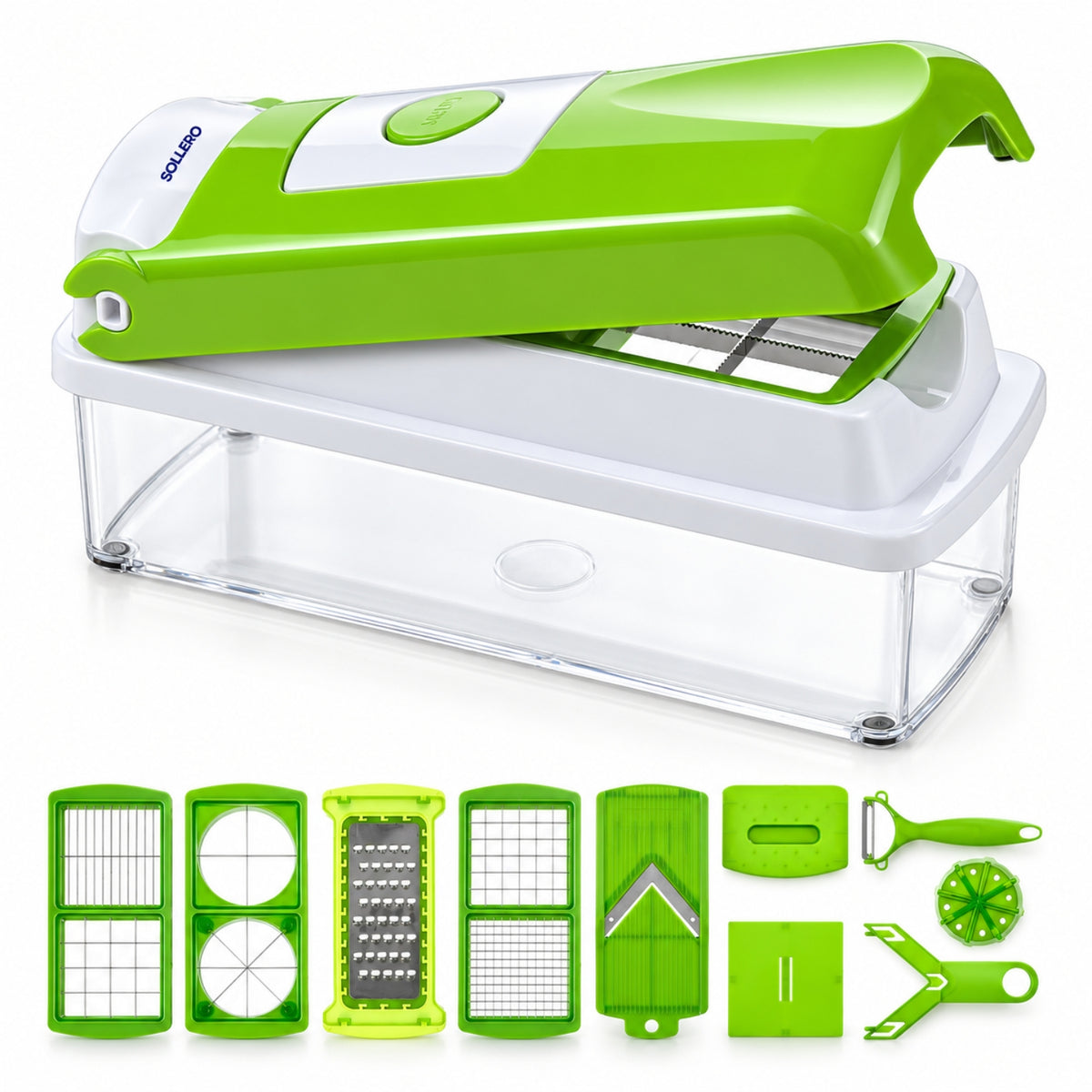 Sollero Gemüseschneider 12-in-1 – SmartChop