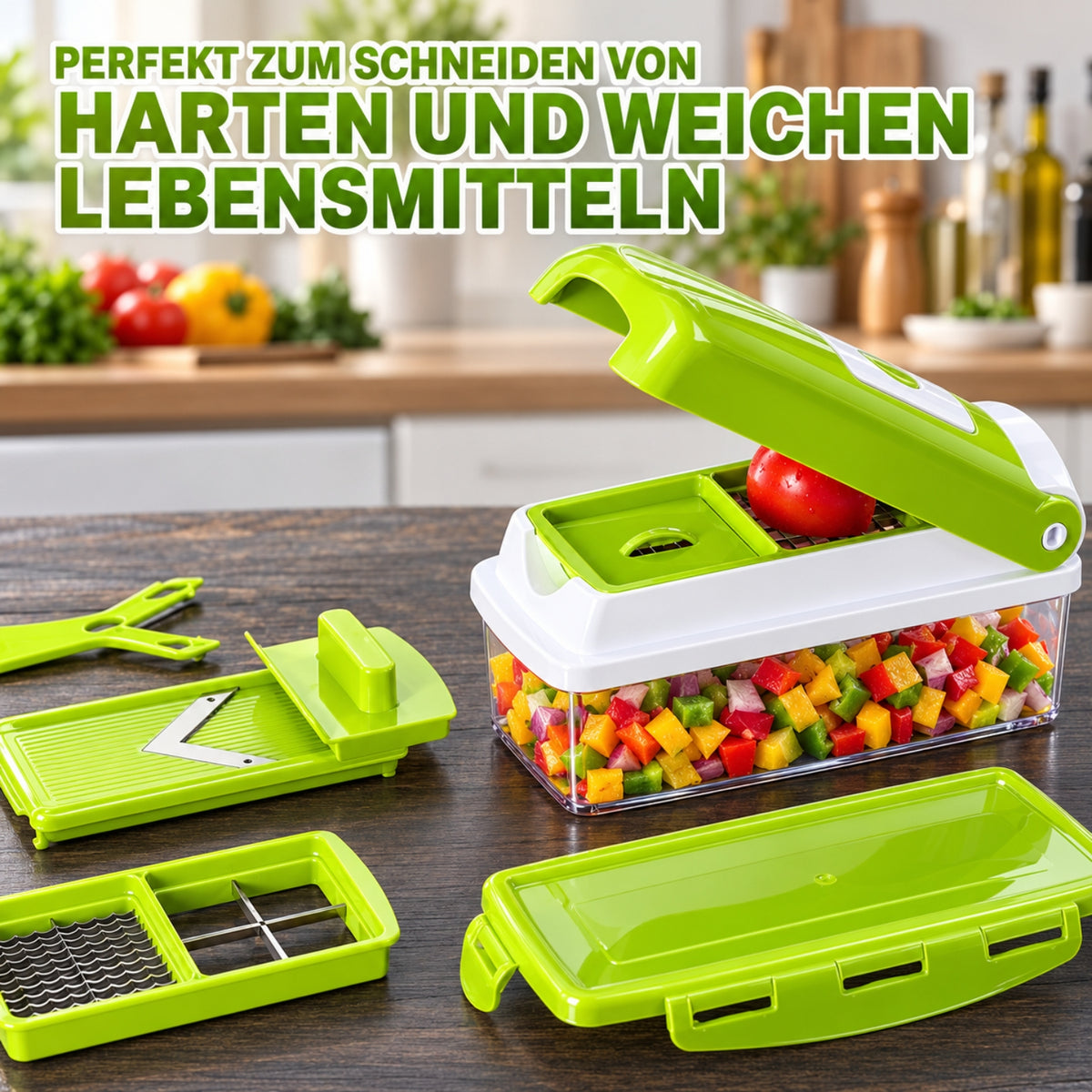 Sollero Gemüseschneider 12-in-1 – SmartChop