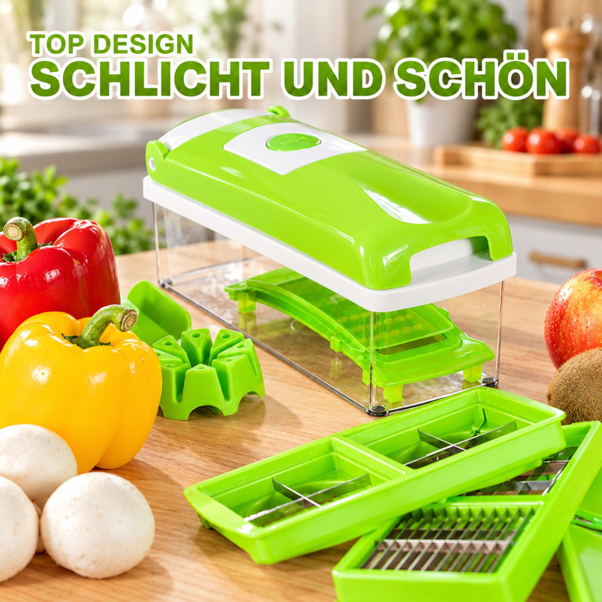 Sollero Gemüseschneider 12-in-1 – SmartChop