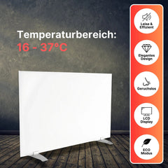 Sollero Infrarotheizung 450W bis 1200W – energiesparend von Sollero