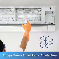 Sollero Klimaanlagen Reiniger & Desinfektion (500ml) – energiesparend von Sollero