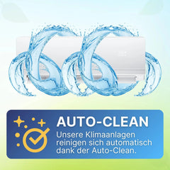Sollero Multisplit Klimaanlage 27.000 BTU (7,9kW) 3 Innengeräte – energiesparend von Sollero